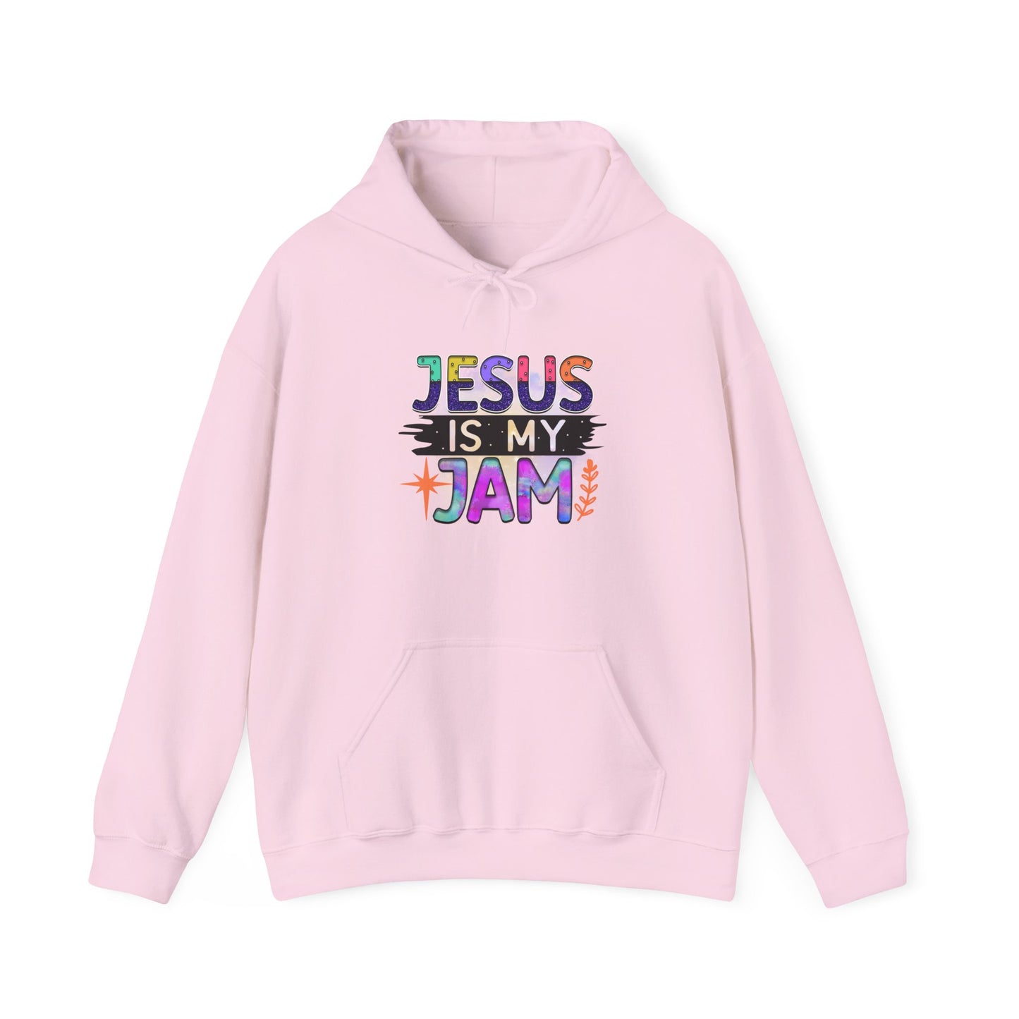 Jesus Is My Jam Hooded Sweatshirt, Unisex Hoodie, Christian Apparel, Cozy Sweatshirt, Faith-Based Fashion, Great Gift Idea