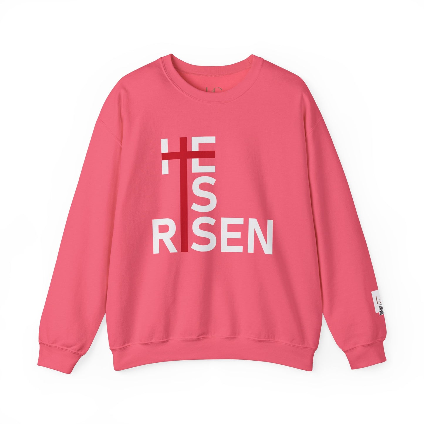 He is Risen Unisex Crewneck Sweatshirt - Perfect for Easter Celebrations