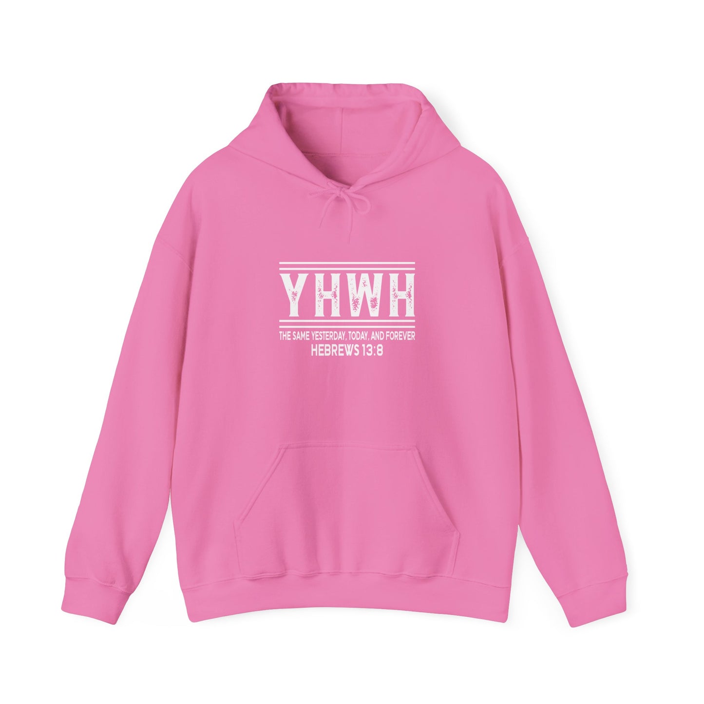 YHWH Heavy Blend Hoodie – Unchanging God, Timeless Truth