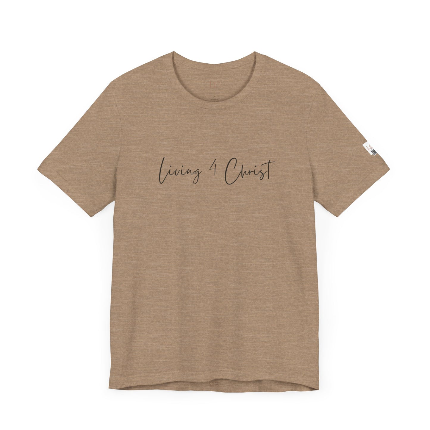 Living 4 Christ Unisex Short Sleeve Tee - Faith-Based Fashion for Everyday Wear