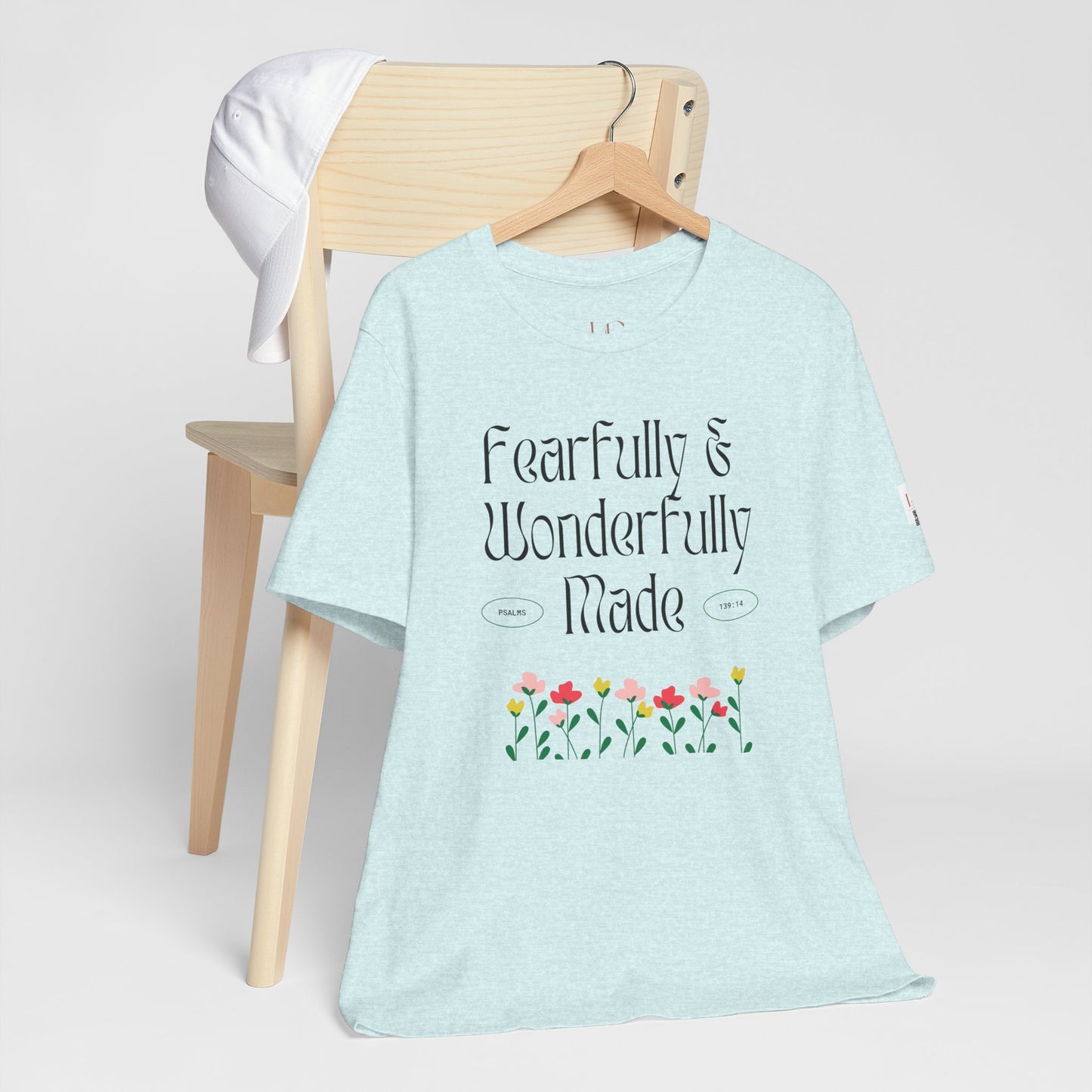 Fearfully & Wonderfully Made Floral Tee