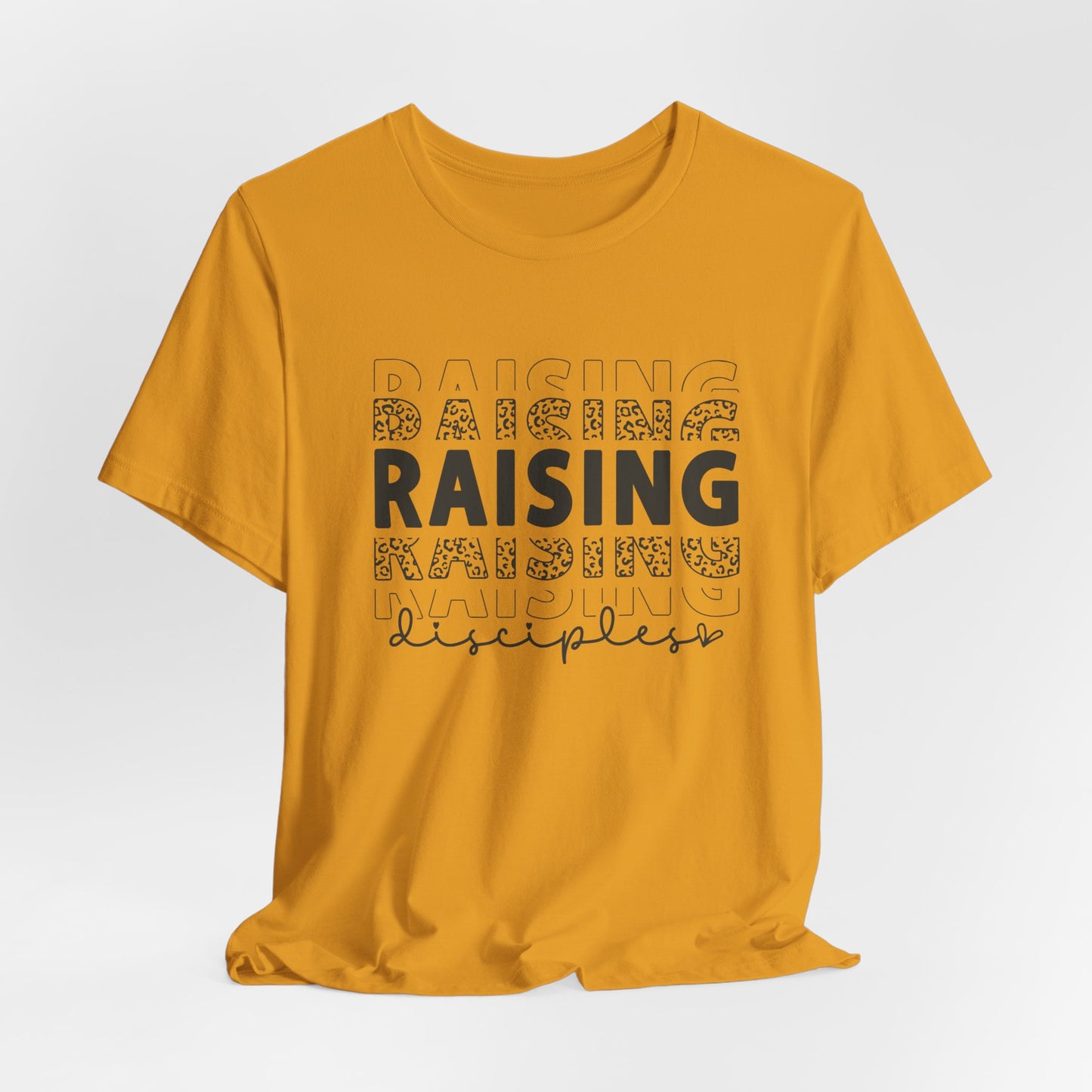 Raising Disciples T-Shirt – Christian Parenting Tee | Faith-Focused Apparel for Moms & Dads on Mission