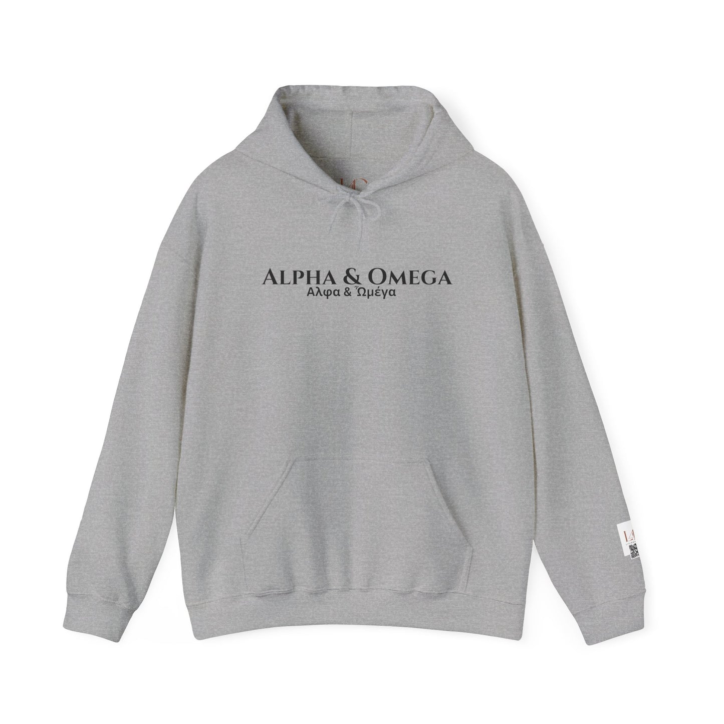 Alpha & Omega Unisex Hoodie - Comfortable Heavy Blend Sweatshirt for Everyday Wear