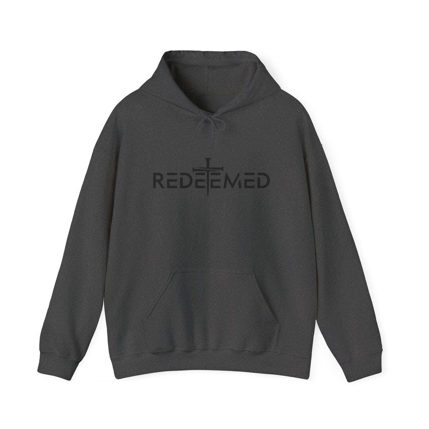 REDEEMED – Unisex Hooded Sweatshirt | Faith-Inspired Comfort