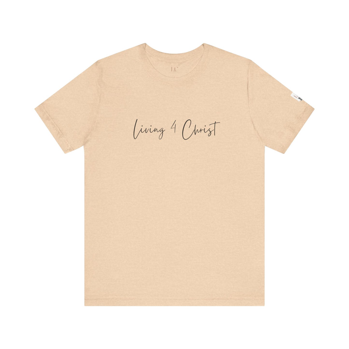 Living 4 Christ Unisex Short Sleeve Tee - Faith-Based Fashion for Everyday Wear