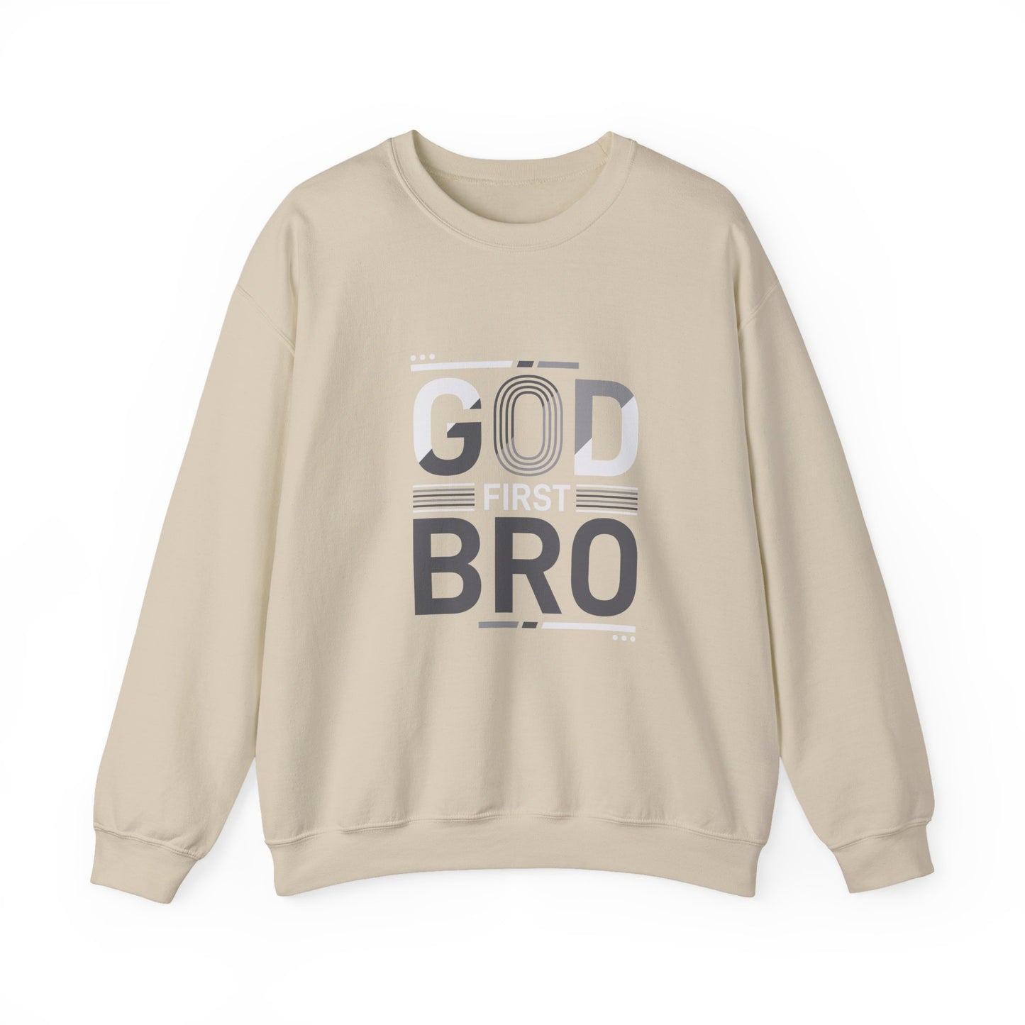God First, Bro – Bold Christian Streetwear Hoodie | Faith Over Everything