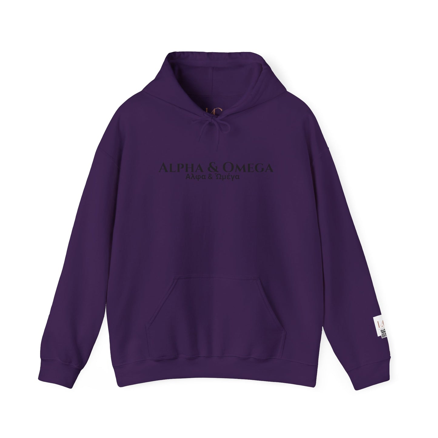 Alpha & Omega Unisex Hoodie - Comfortable Heavy Blend Sweatshirt for Everyday Wear