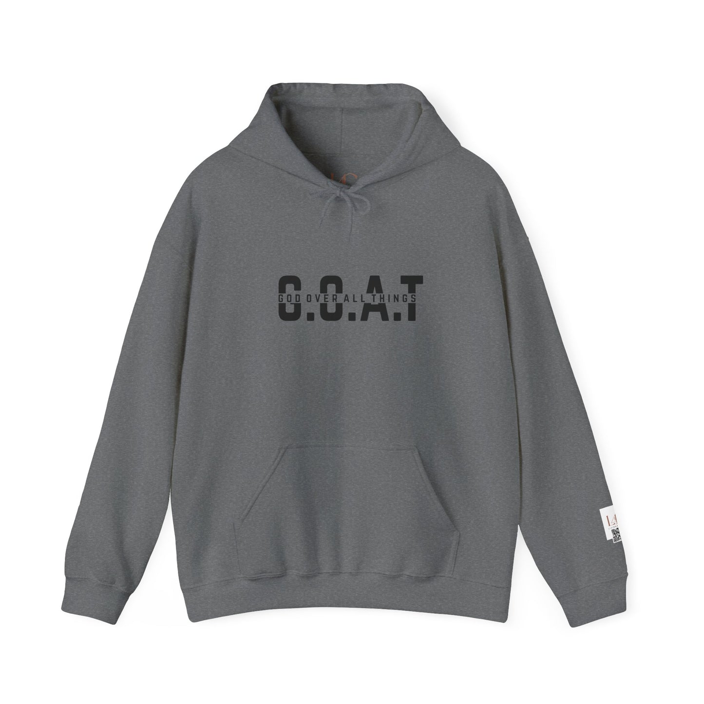 G.O.A.T. Unisex Hooded Sweatshirt - Heavy Blend Comfort for Sports Fans