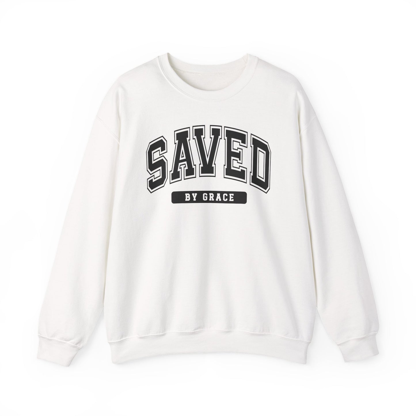 Saved by Grace Crewneck Sweatshirt