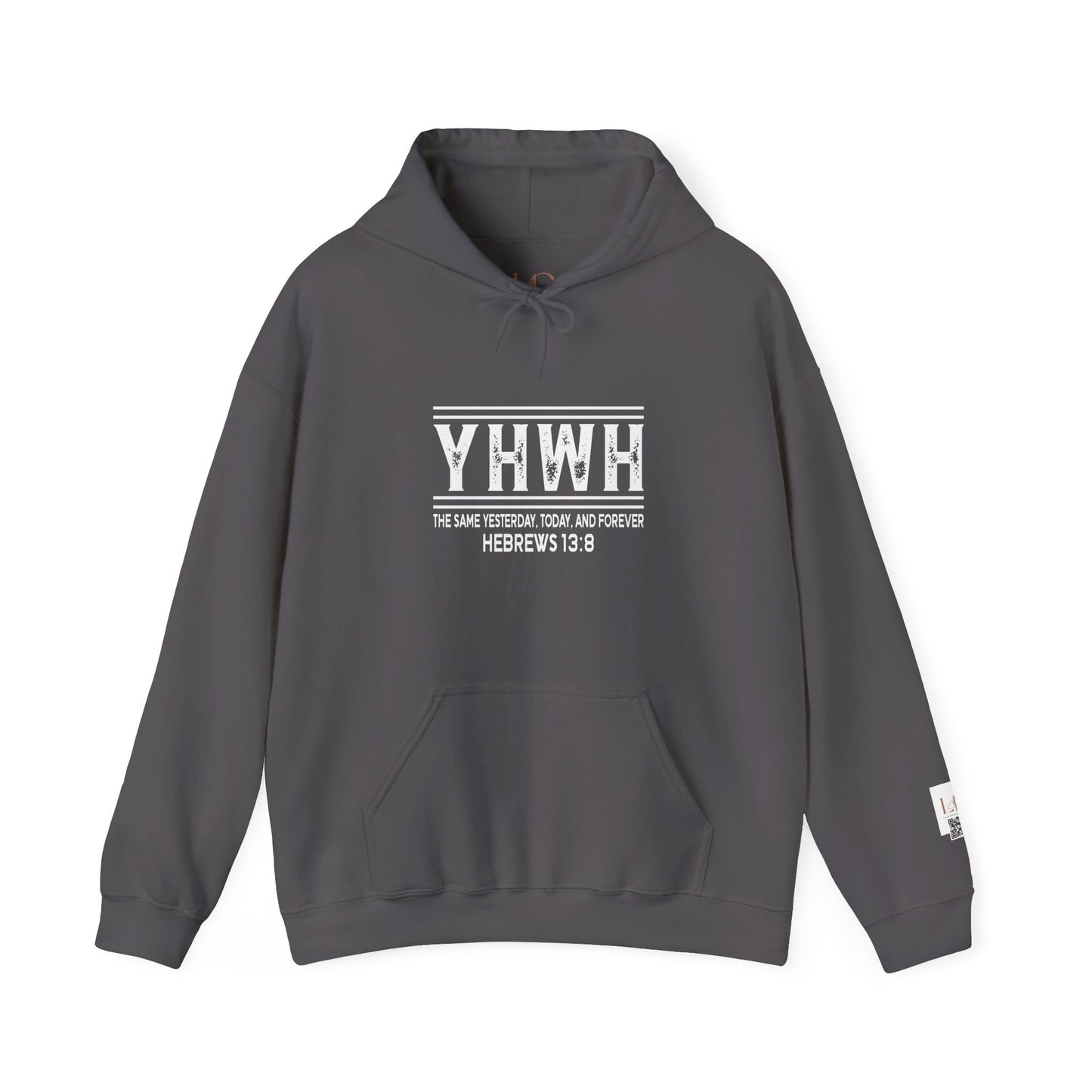 YHWH Heavy Blend Hooded Sweatshirt - Comfort & Faith Inspired Apparel