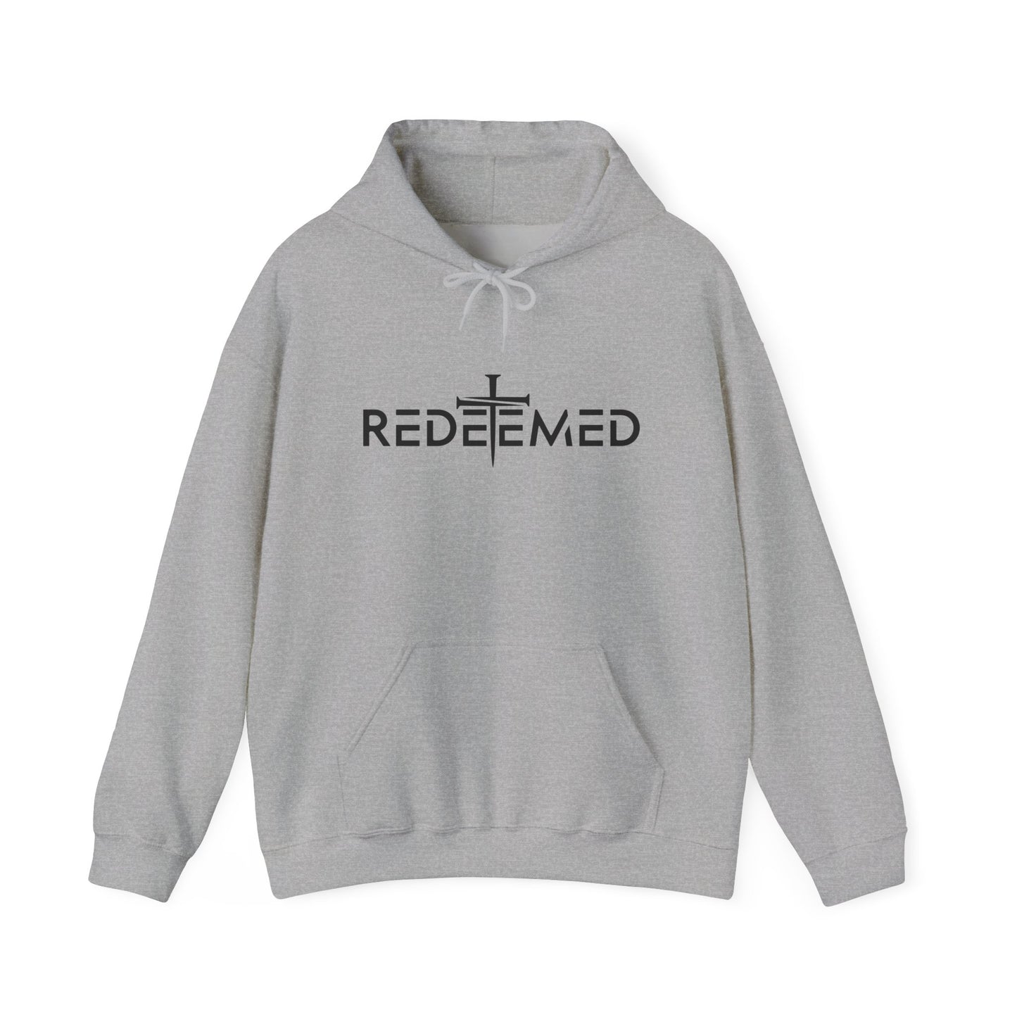 REDEEMED – Unisex Hooded Sweatshirt | Faith-Inspired Comfort