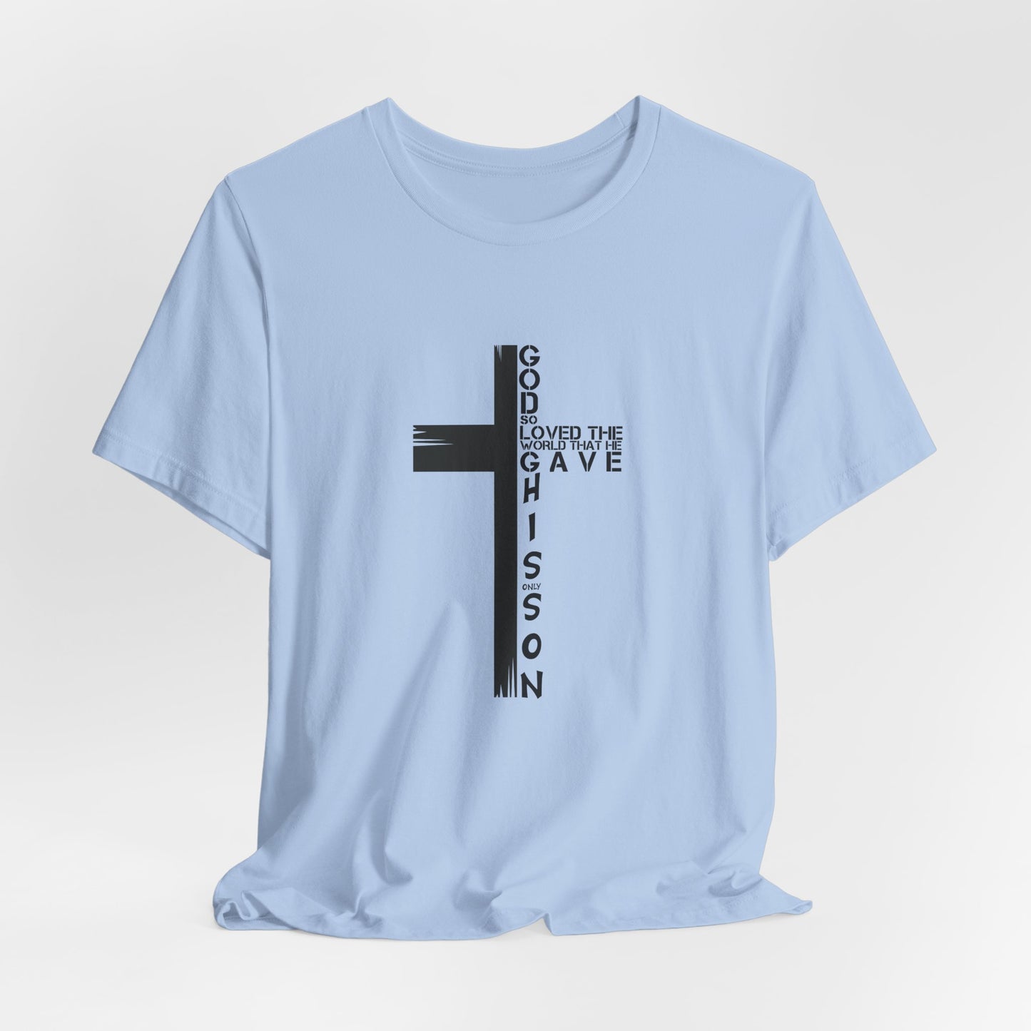 God’s Love Never Fails – Unisex Christian Tee for Everyday Faith & Bold Witnessing
