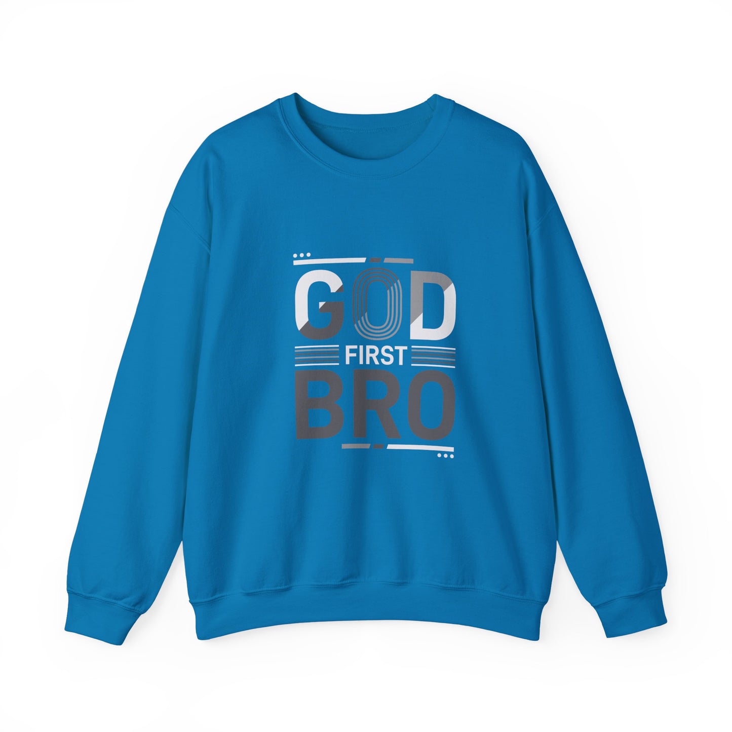 God First, Bro – Bold Christian Streetwear Hoodie | Faith Over Everything