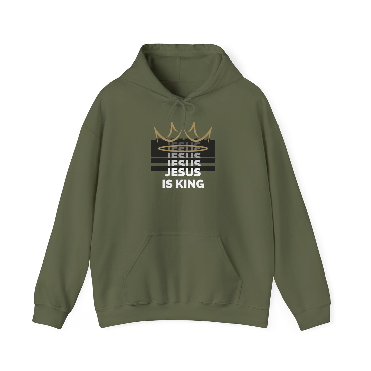Jesus is King Hoodie – Unisex Christian Apparel