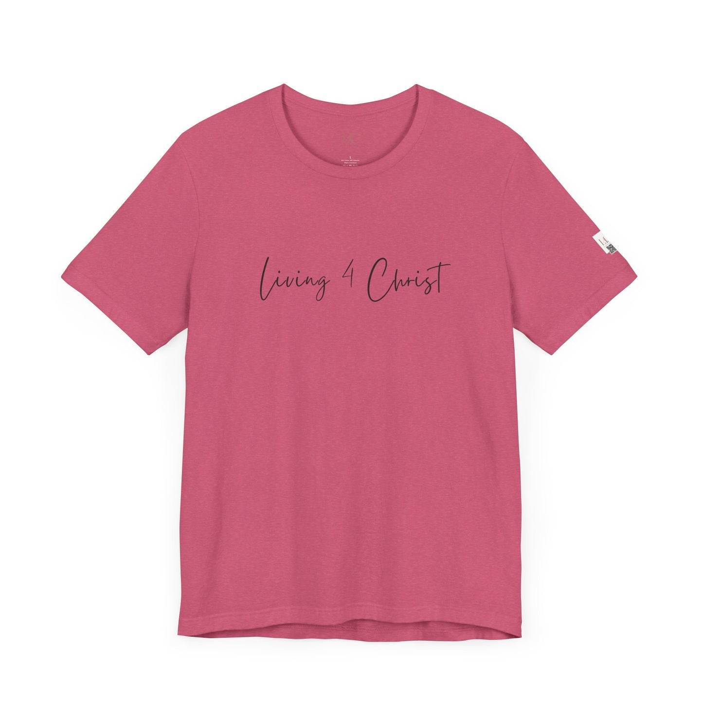 Living 4 Christ Unisex Short Sleeve Tee - Faith-Based Fashion for Everyday Wear