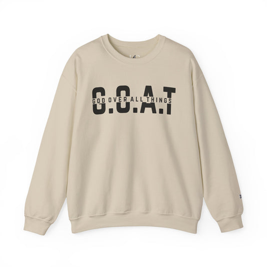 God Over All Things – Unisex Heavy Blend™ Crewneck Sweatshirt