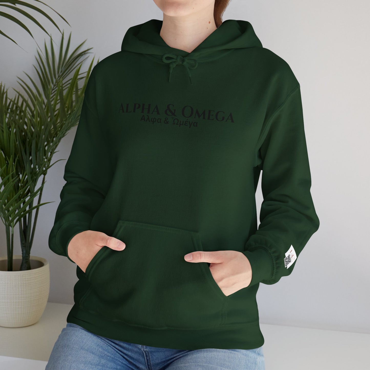 Alpha & Omega Unisex Hoodie - Comfortable Heavy Blend Sweatshirt for Everyday Wear