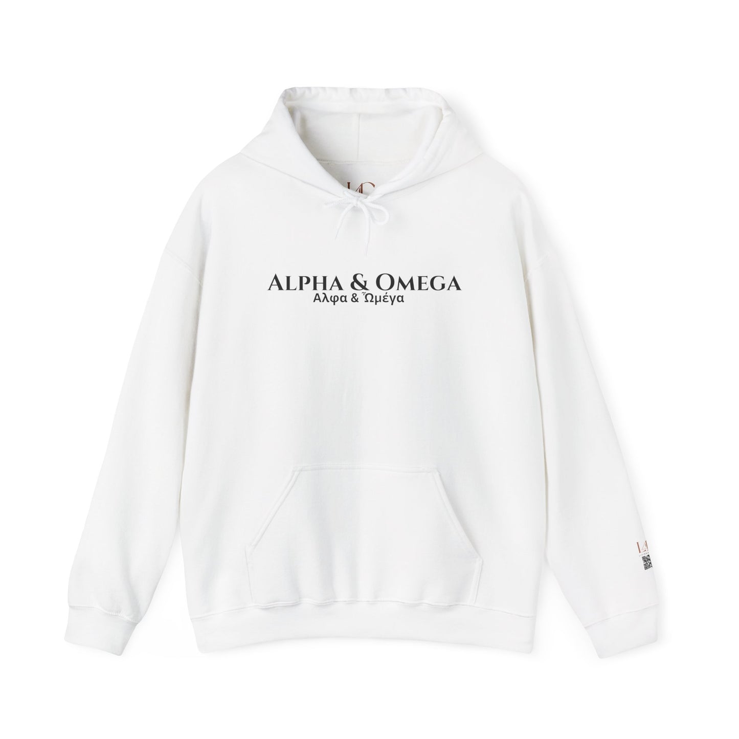 Alpha & Omega Unisex Hoodie - Comfortable Heavy Blend Sweatshirt for Everyday Wear