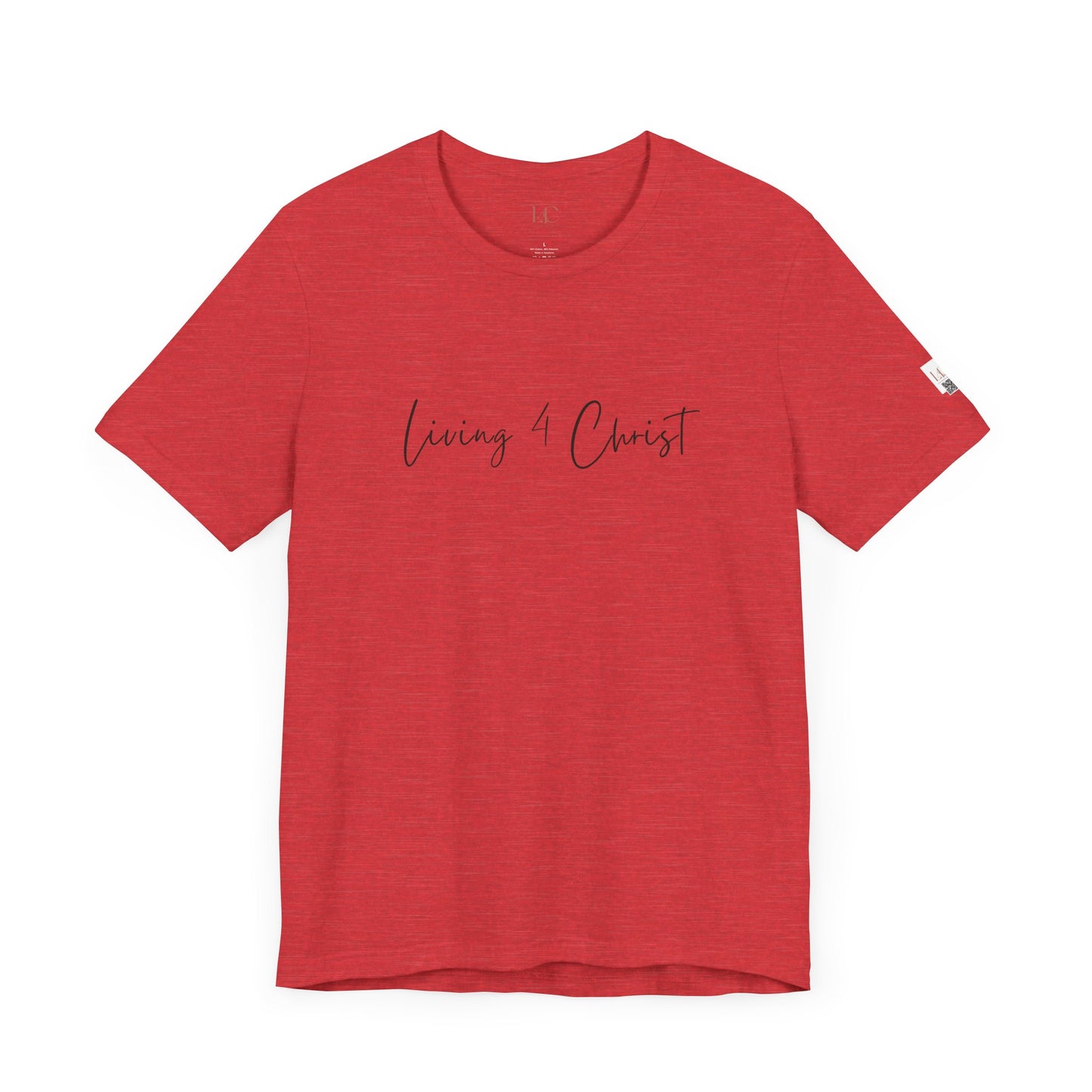 Living 4 Christ Unisex Short Sleeve Tee - Faith-Based Fashion for Everyday Wear