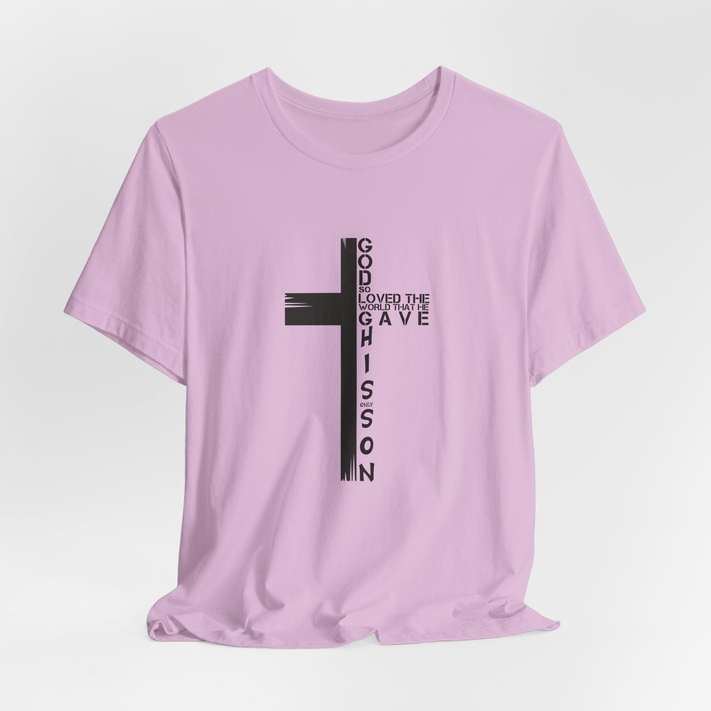 God’s Love Never Fails – Unisex Christian Tee for Everyday Faith & Bold Witnessing