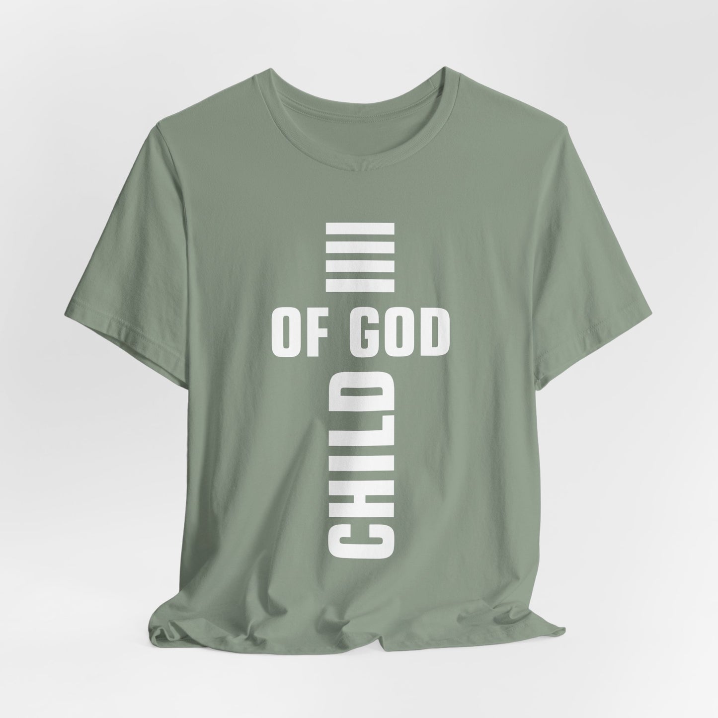 Child of God T-Shirt – Christian Identity Tee | Faith-Based Apparel for Men, Women & Youth