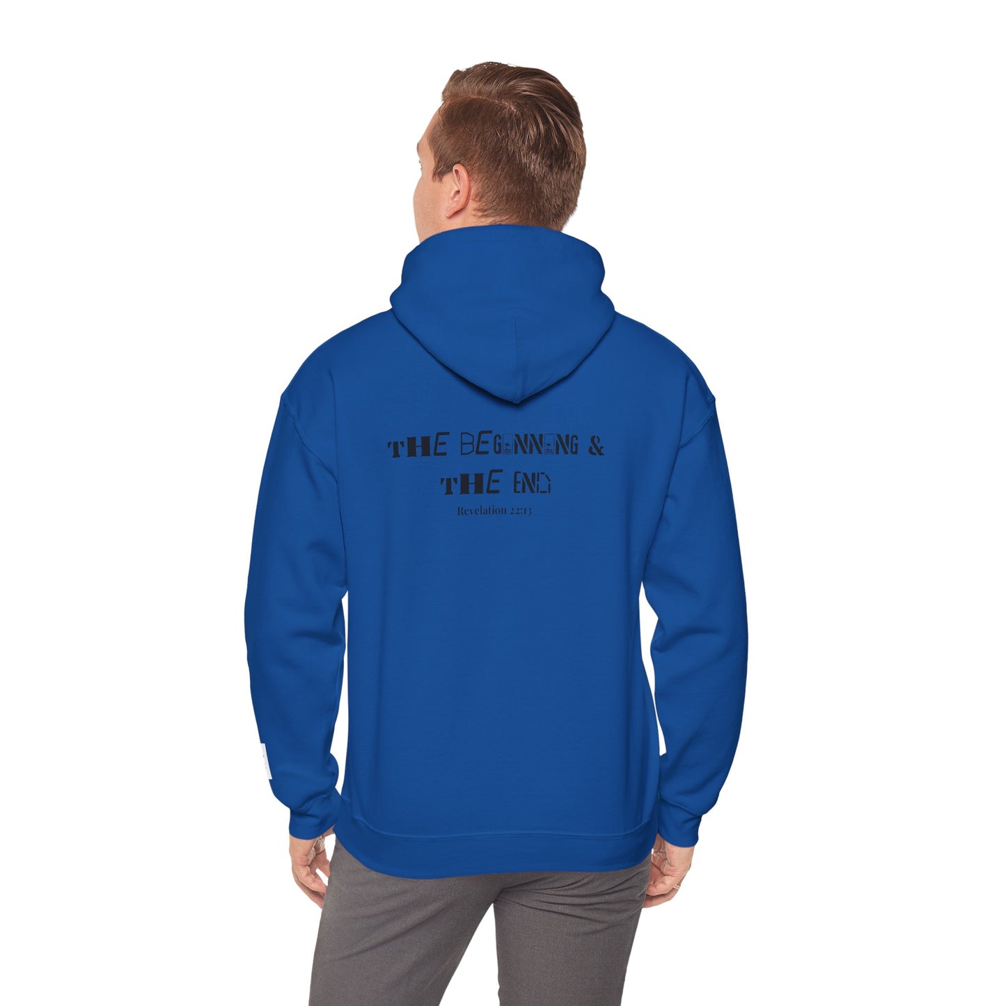 Revelation Inspired Unisex Hoodie – The Beginning & The End