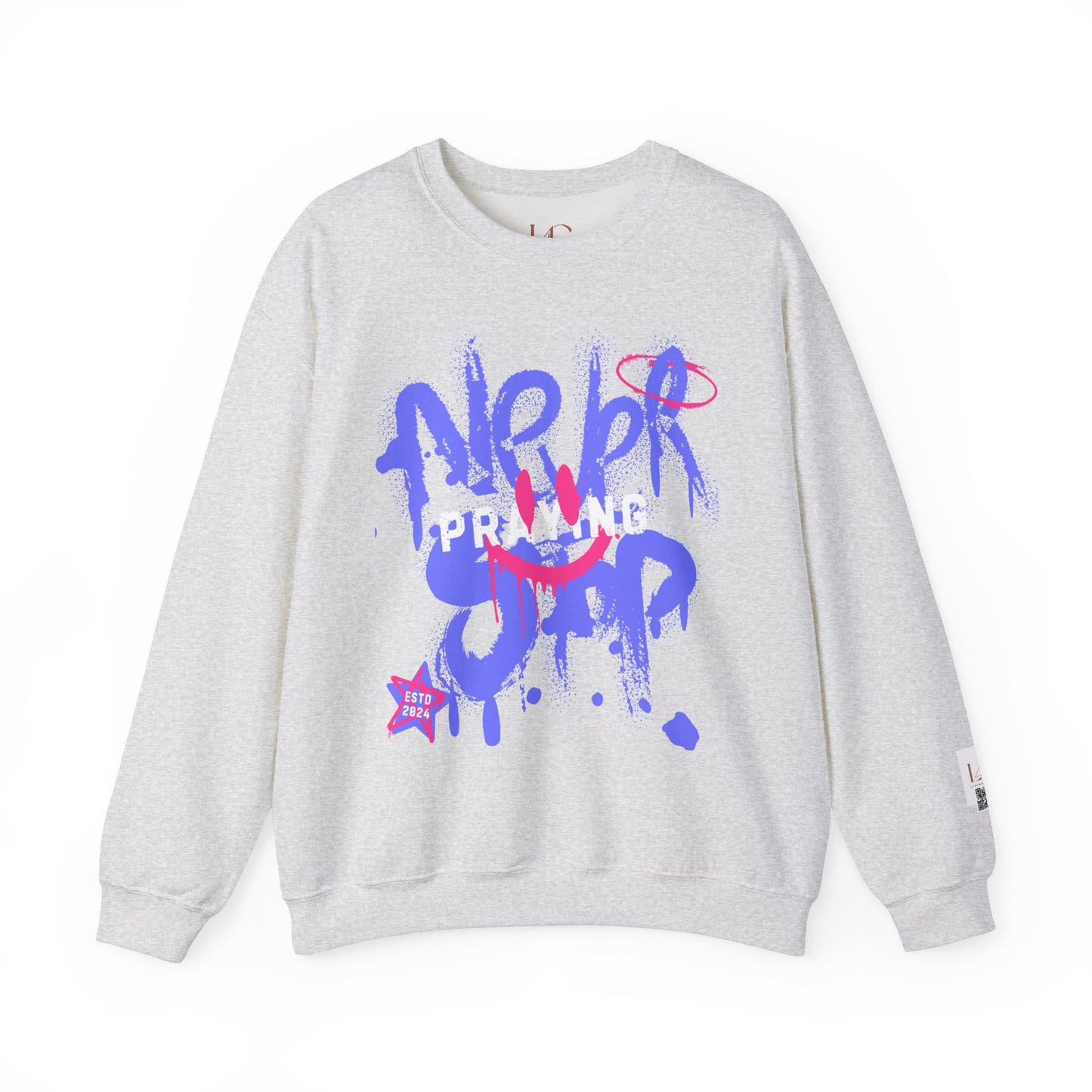 Never Stop Unisex Heavy Blend Crewneck Sweatshirt - Vibrant Casual Style