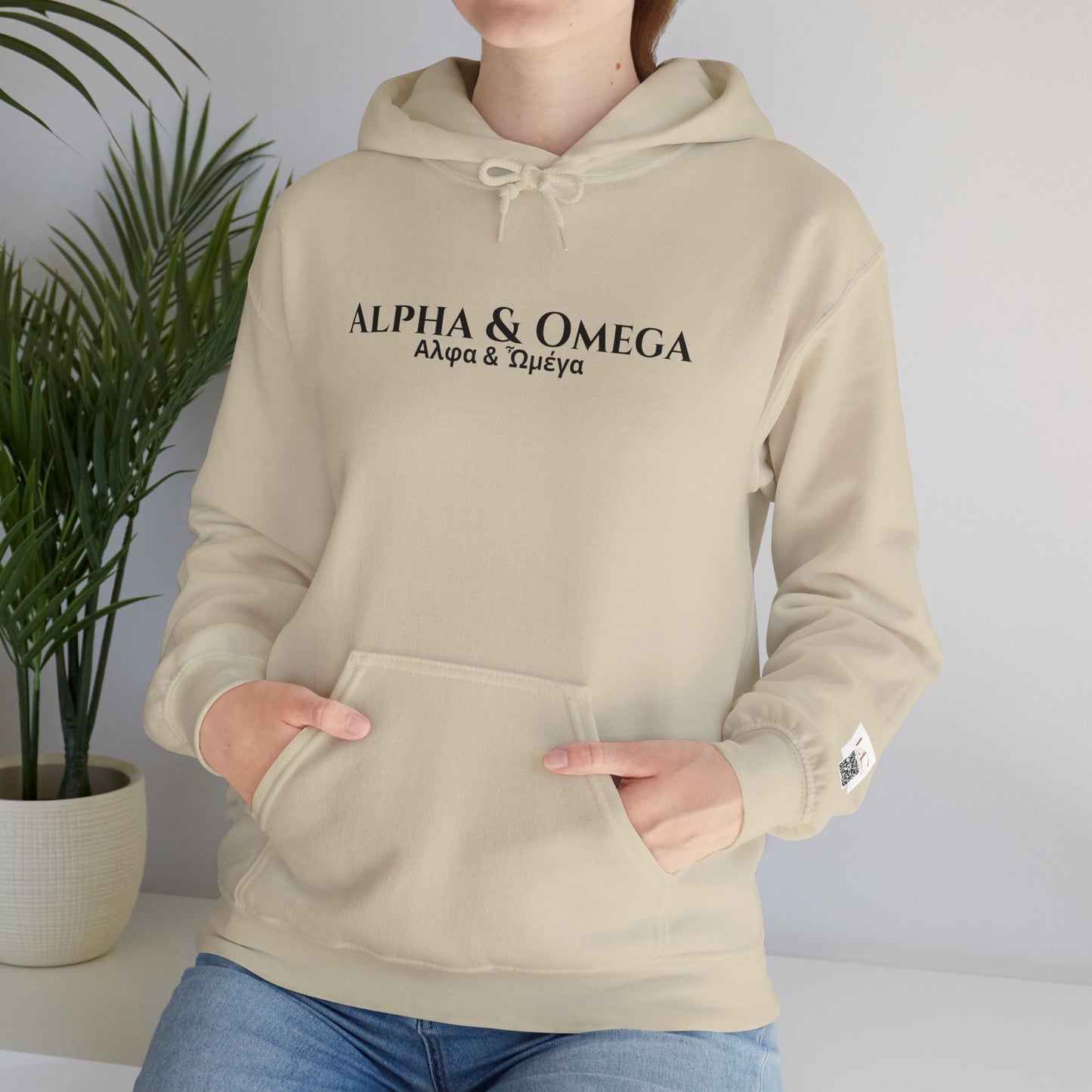 Alpha & Omega Unisex Hoodie - Comfortable Heavy Blend Sweatshirt for Everyday Wear