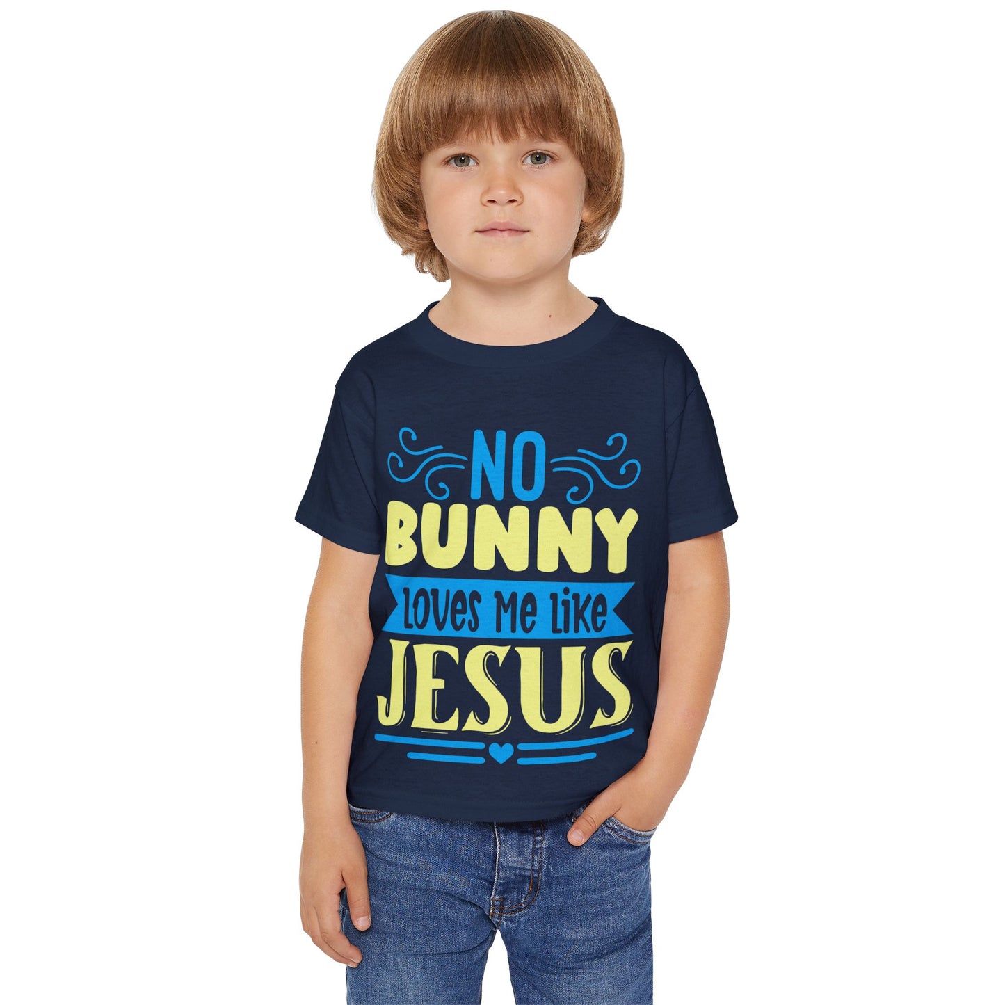 No Bunny Loves Me Like Jesus Toddler T-shirt