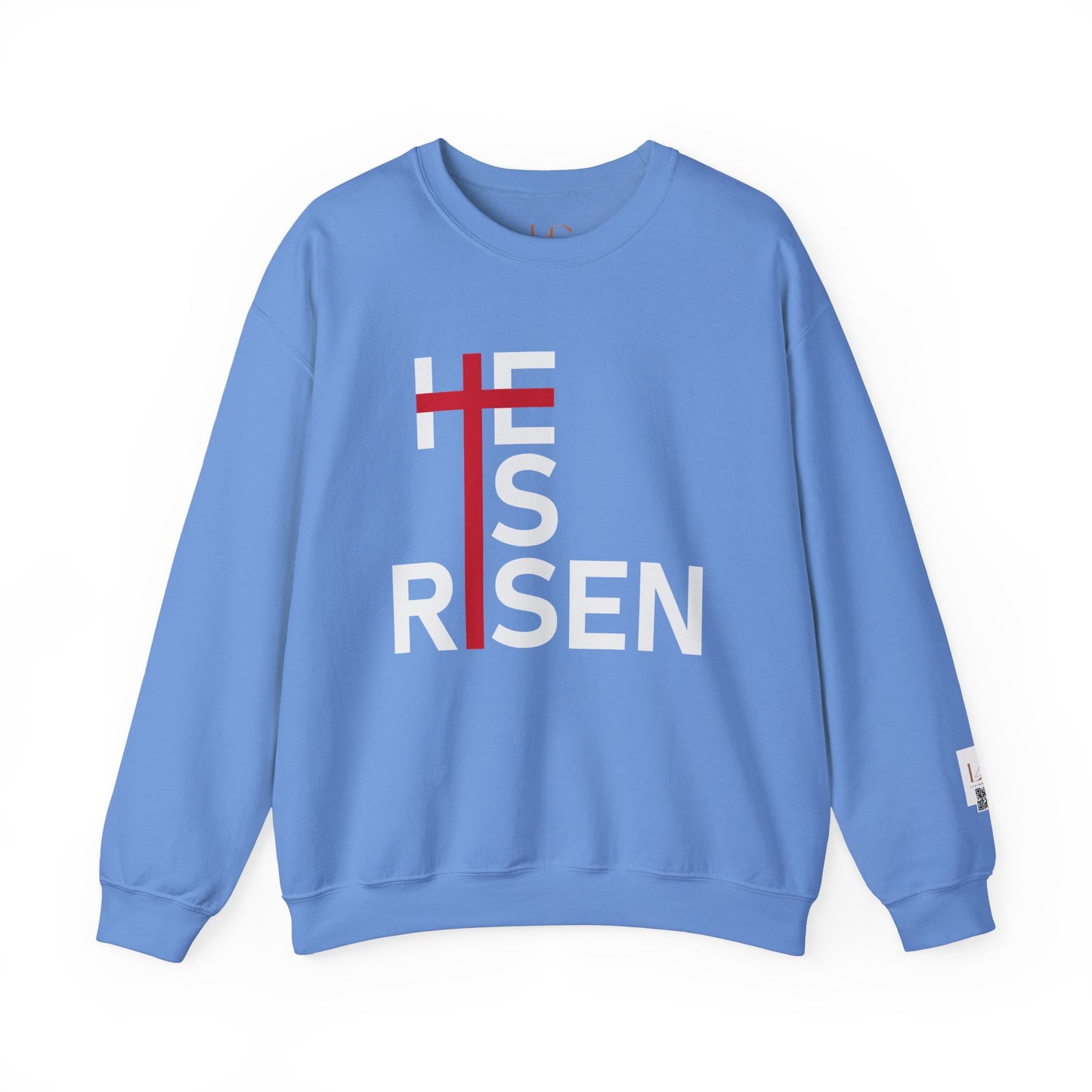 He is Risen Unisex Crewneck Sweatshirt - Perfect for Easter Celebrations