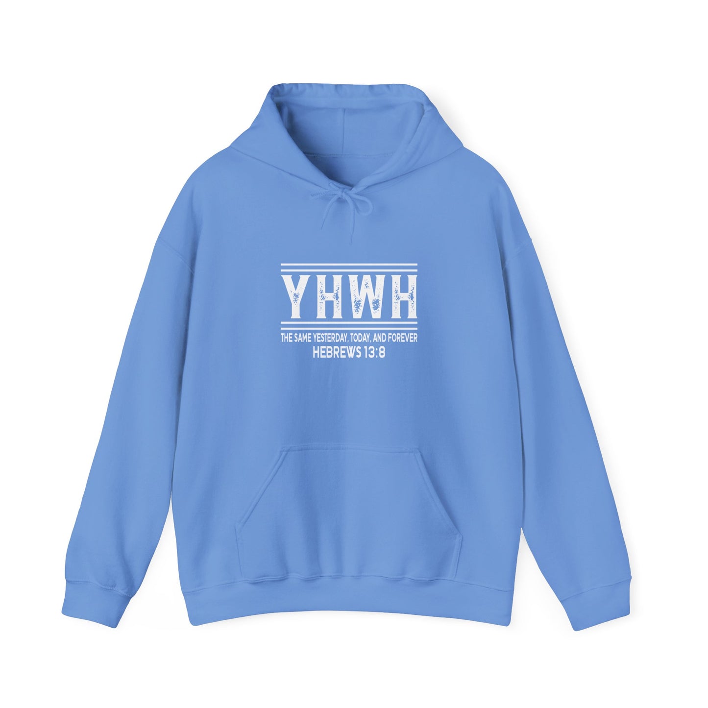YHWH Heavy Blend Hoodie – Unchanging God, Timeless Truth