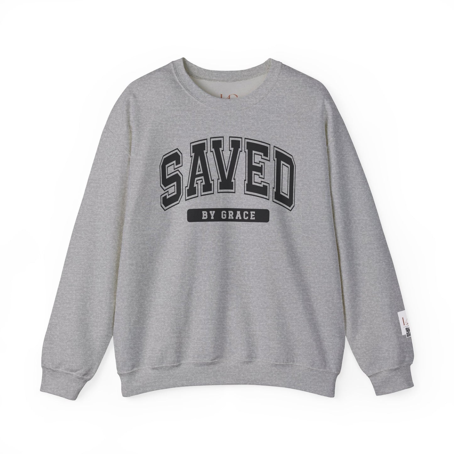 Saved by Grace Crewneck Sweatshirt - Unisex Heavy Blend™