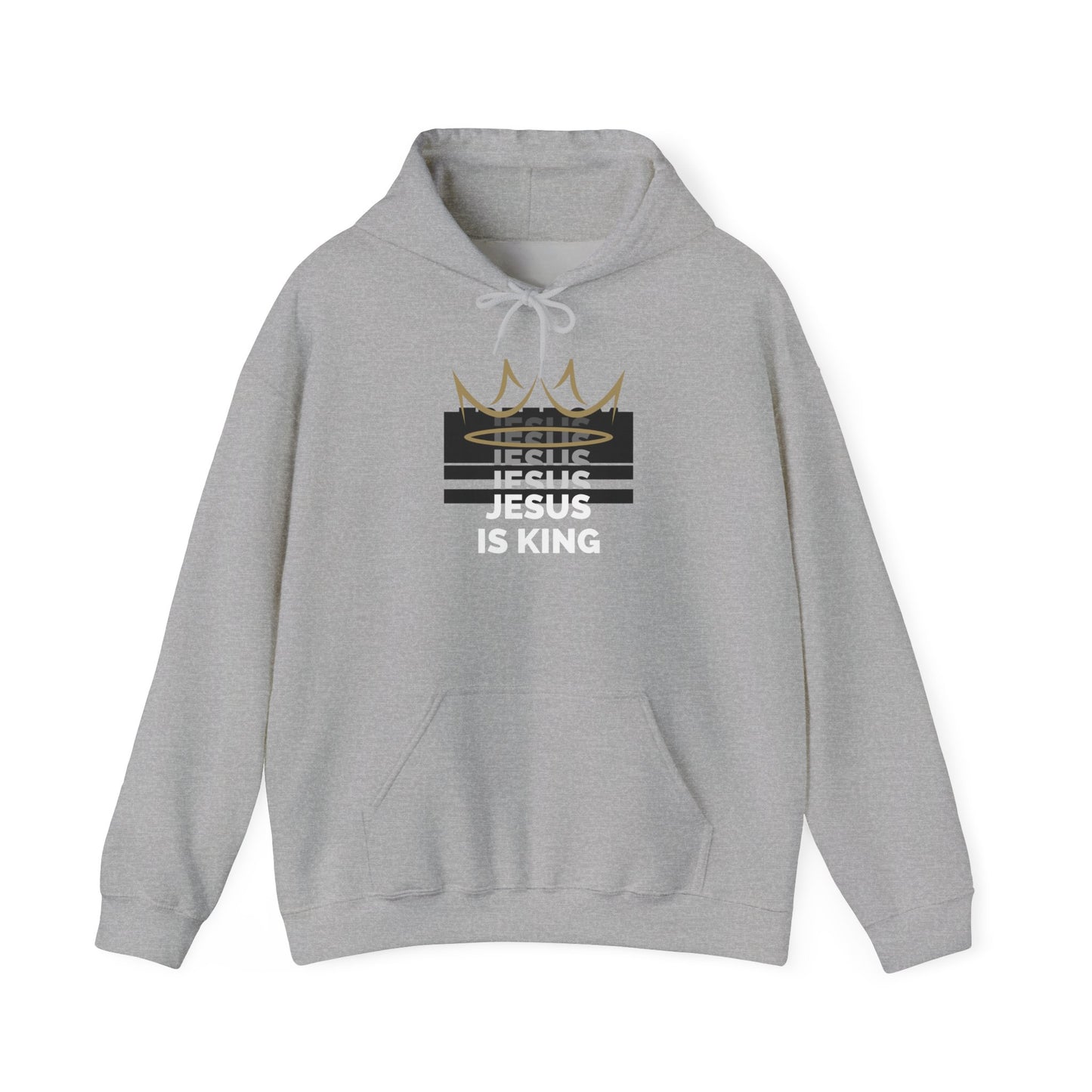 Jesus is King Hoodie – Unisex Christian Apparel
