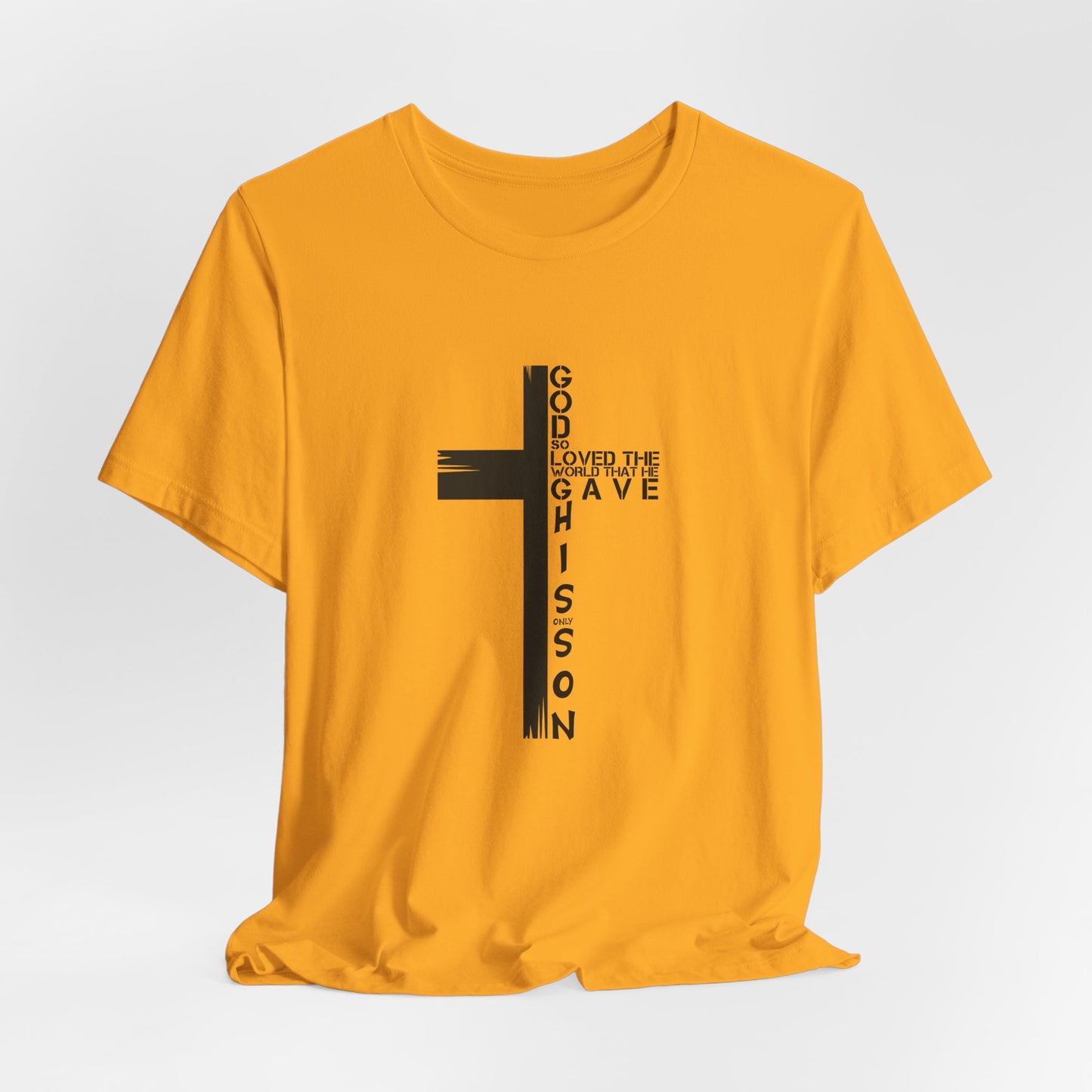 God’s Love Never Fails – Unisex Christian Tee for Everyday Faith & Bold Witnessing