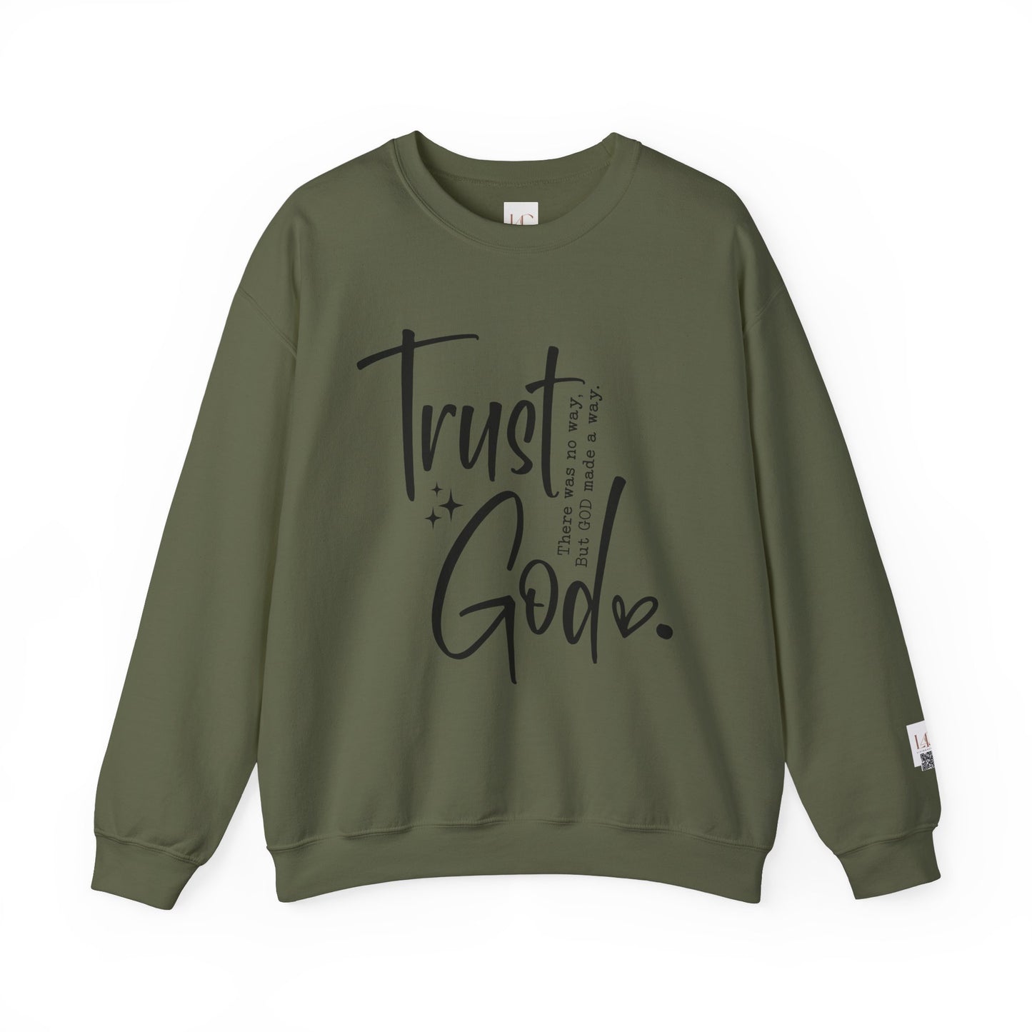 Trust God Crewneck Sweatshirt