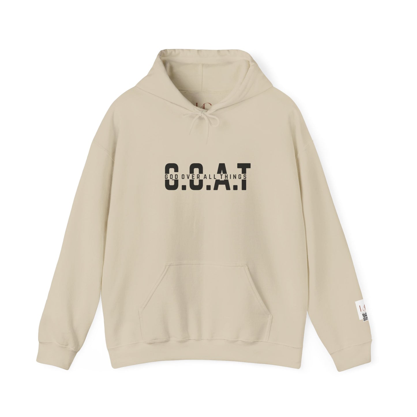 G.O.A.T. Unisex Hooded Sweatshirt - Heavy Blend Comfort for Sports Fans