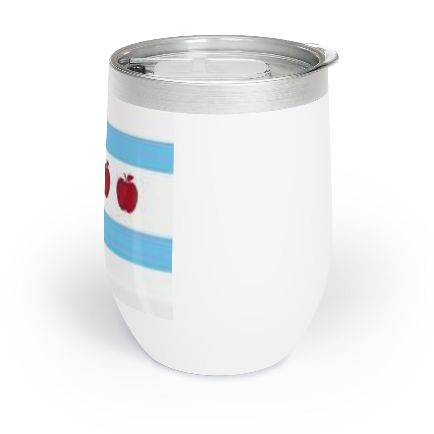 Chill Wine Tumbler with Apple Design - Perfect for Celebrations and Everyday Enjoyment