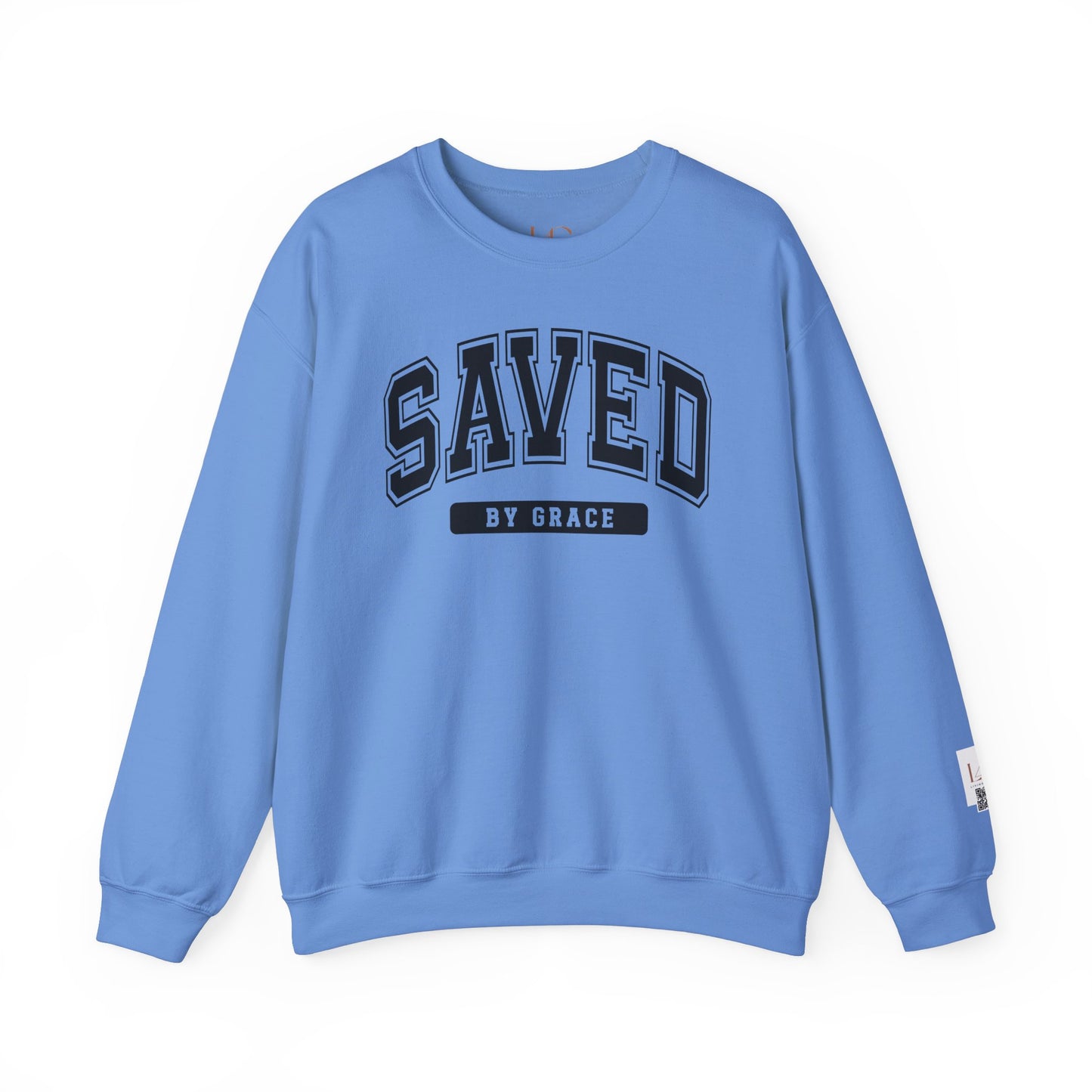 Saved by Grace Crewneck Sweatshirt - Unisex Heavy Blend™