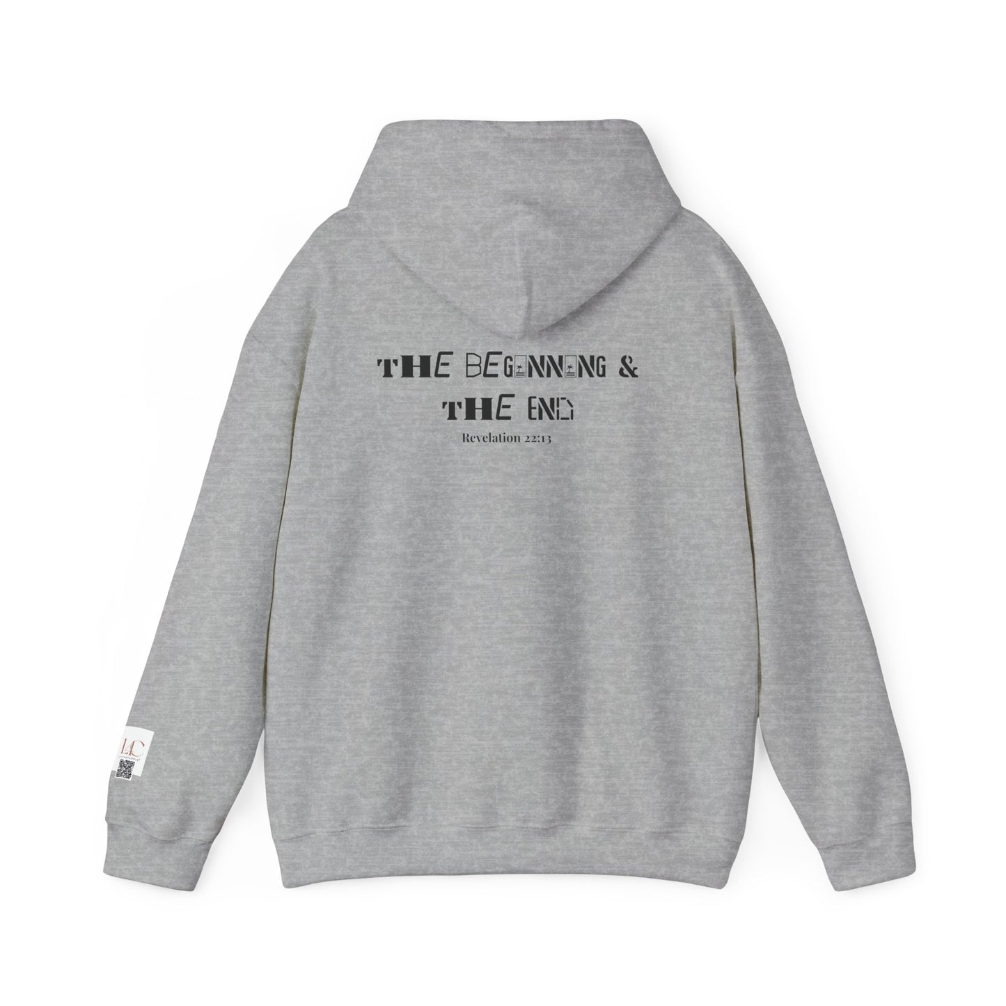 Revelation Inspired Unisex Hoodie – The Beginning & The End