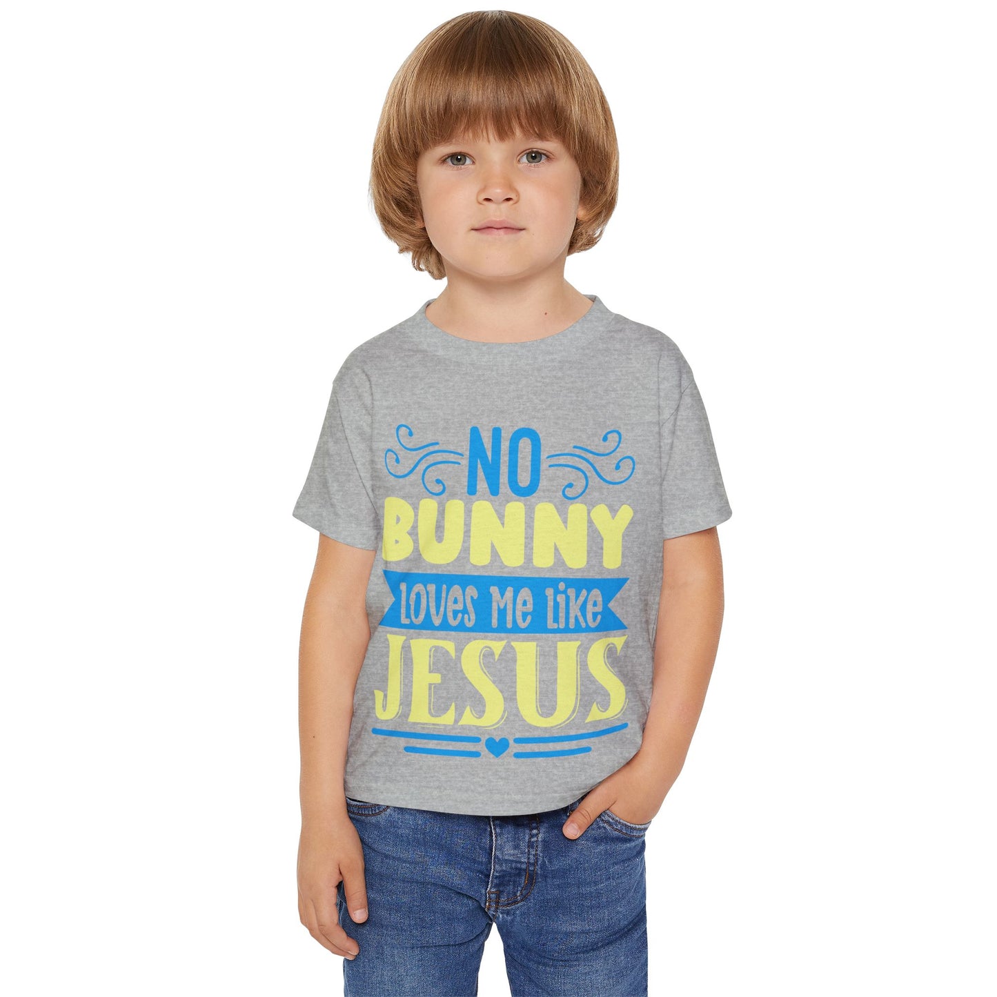 No Bunny Loves Me Like Jesus Toddler T-shirt