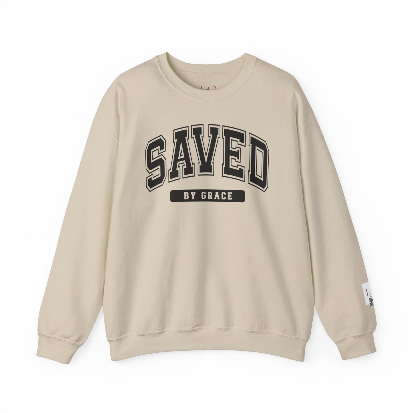 Saved by Grace Crewneck Sweatshirt - Unisex Heavy Blend™