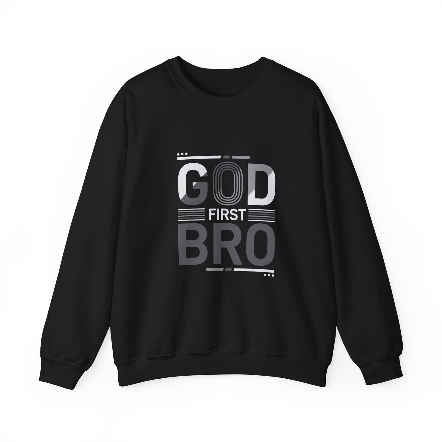 God First, Bro – Bold Christian Streetwear Hoodie | Faith Over Everything