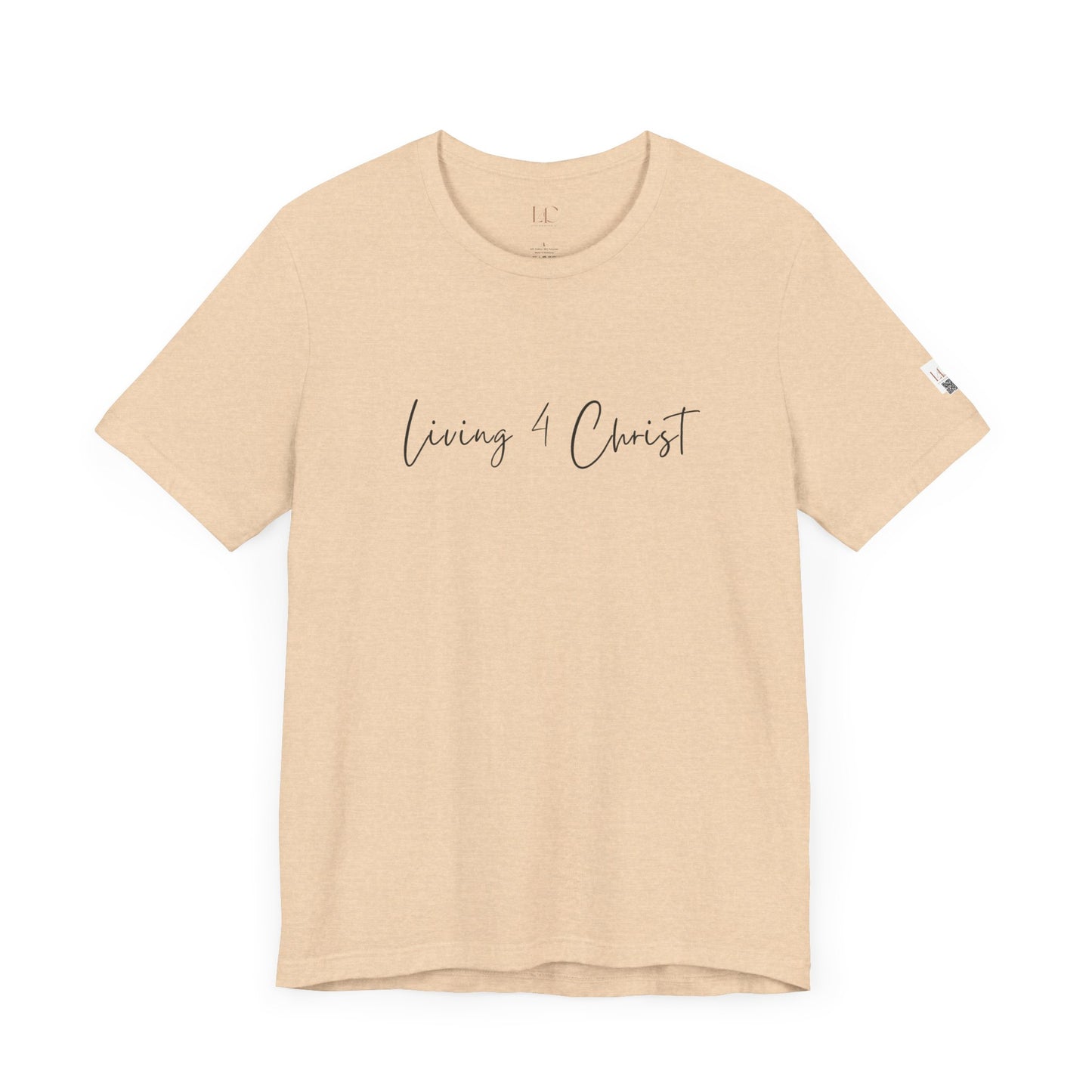 Living 4 Christ Unisex Short Sleeve Tee - Faith-Based Fashion for Everyday Wear