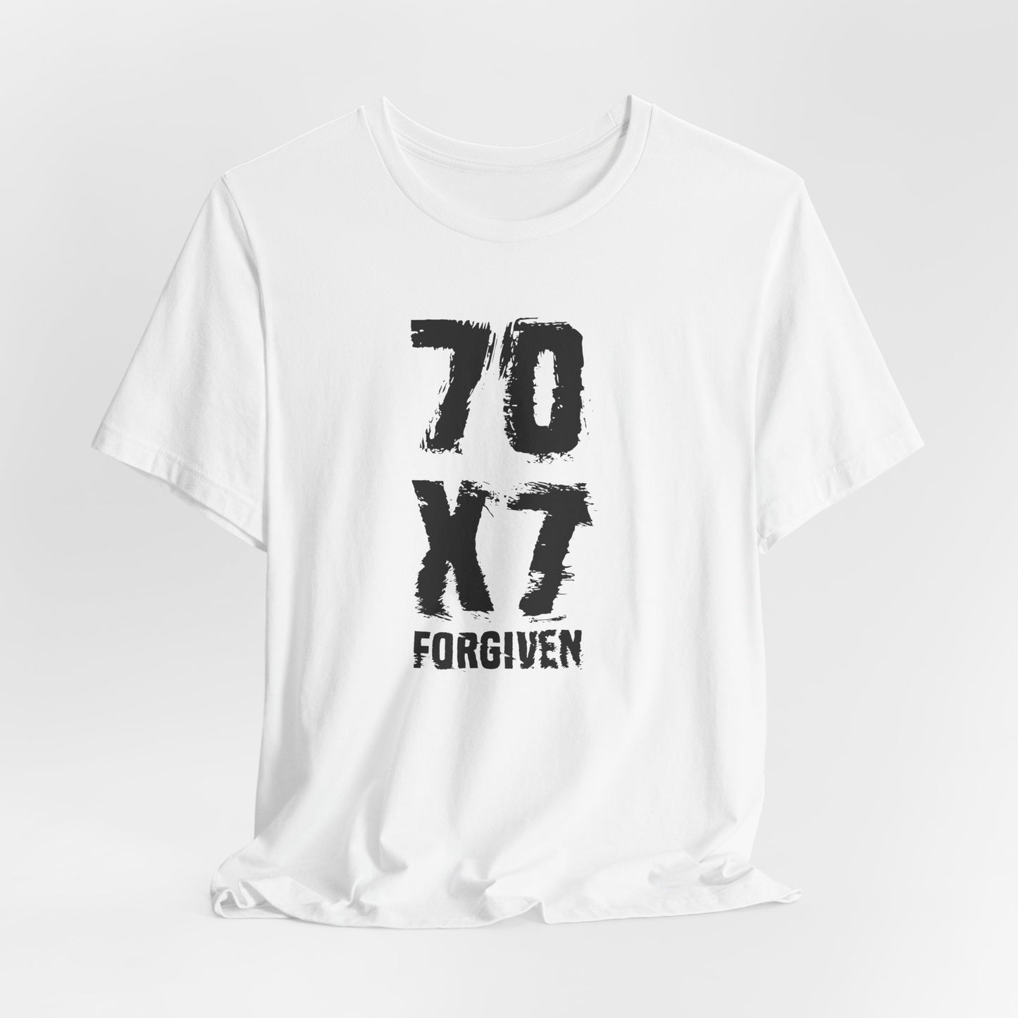 70x7 Forgiveness T-Shirt – Inspired by Matthew 18:22 | Christian Apparel That Speaks Grace