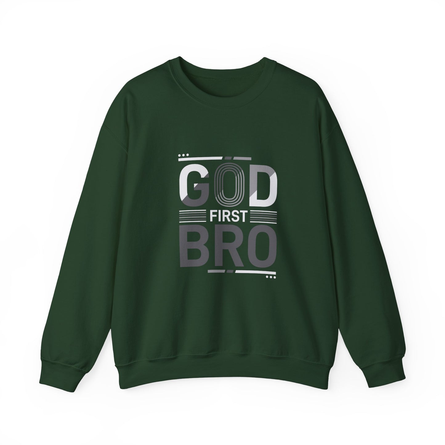 God First, Bro – Bold Christian Streetwear Hoodie | Faith Over Everything