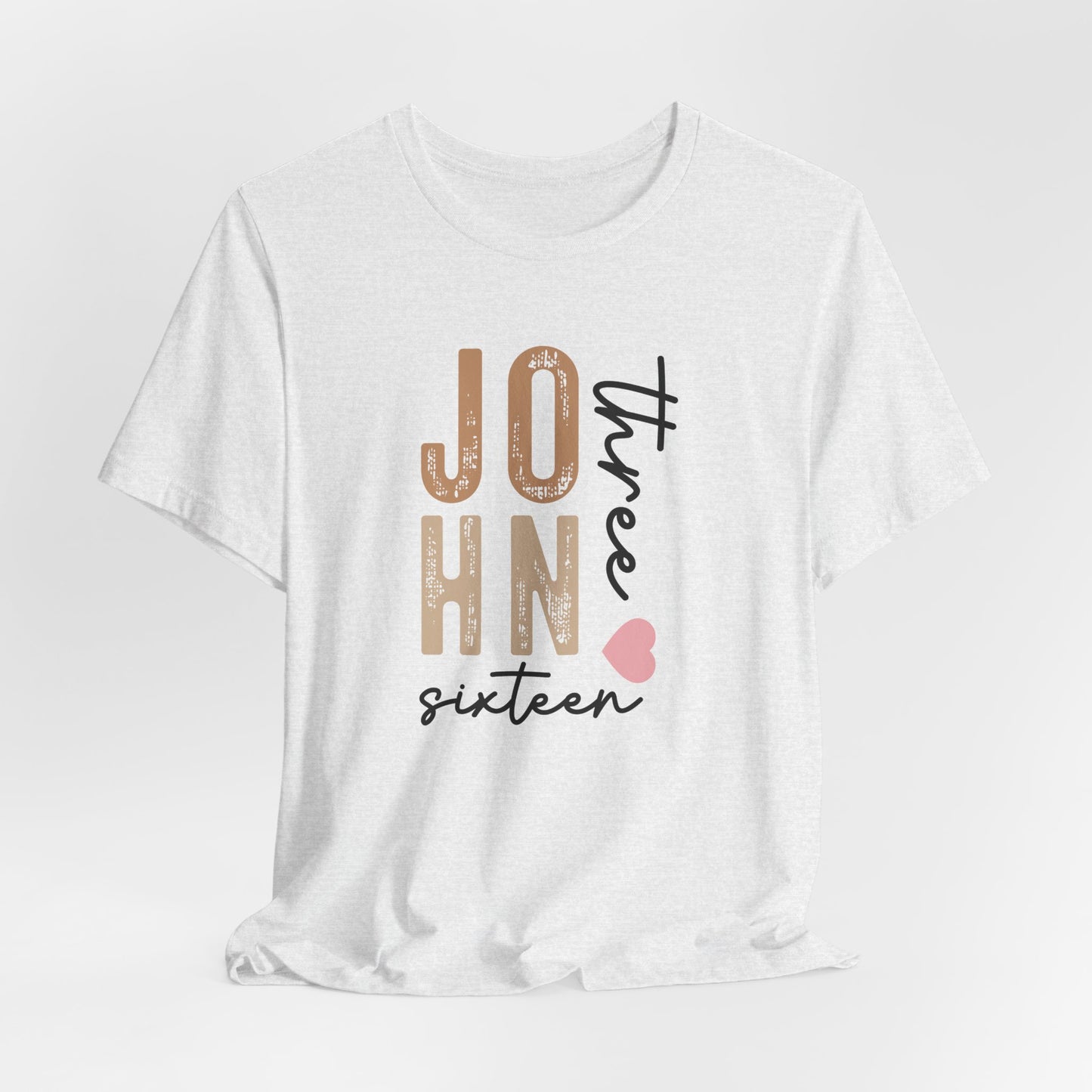 For God So Loved – Unisex Christian Tee Proclaiming the Heart of the Gospel