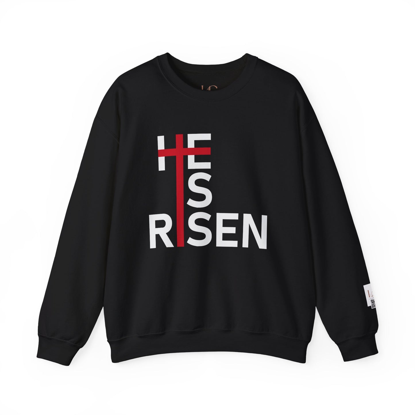 He is Risen Unisex Crewneck Sweatshirt - Perfect for Easter Celebrations