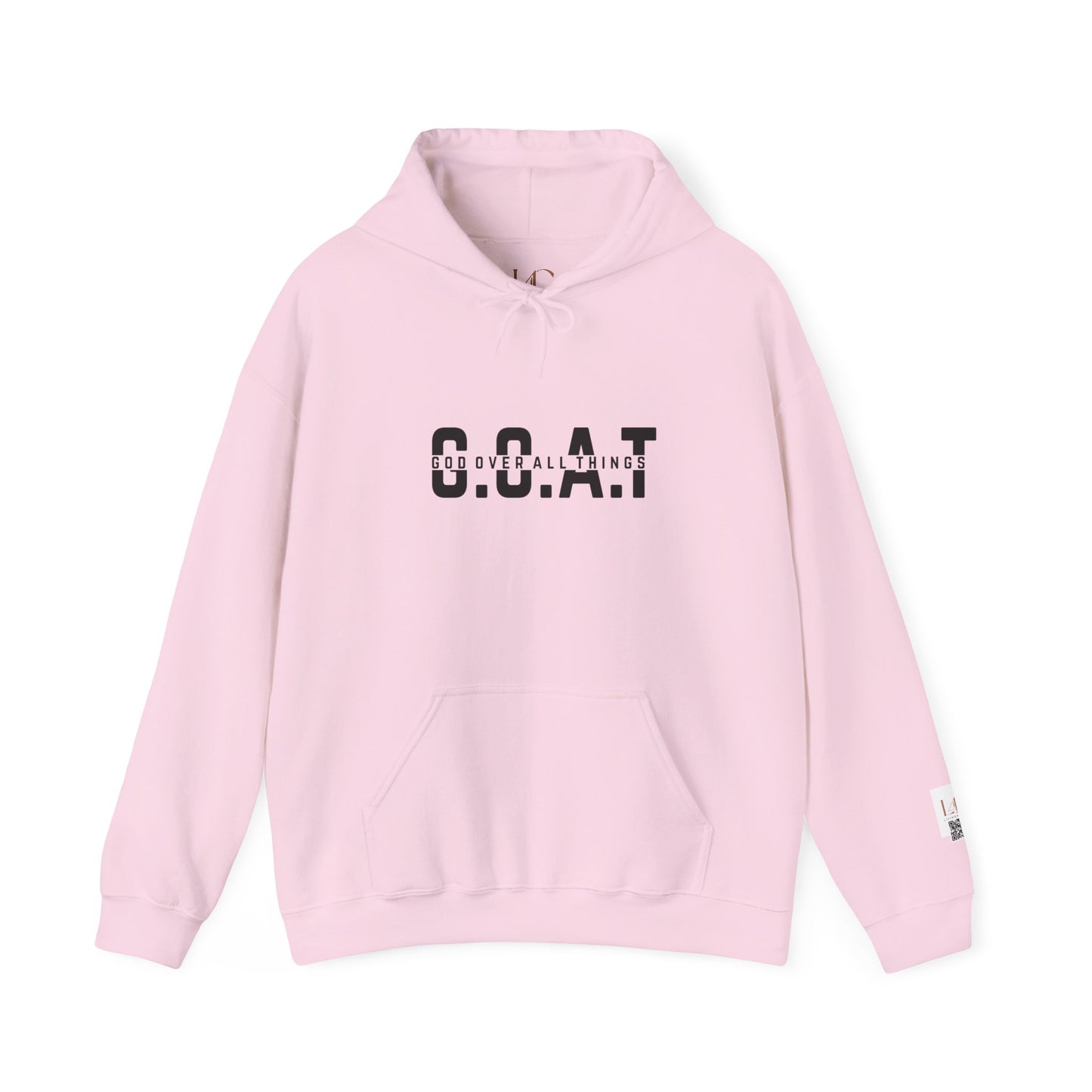 G.O.A.T. Unisex Hooded Sweatshirt - Heavy Blend Comfort for Sports Fans